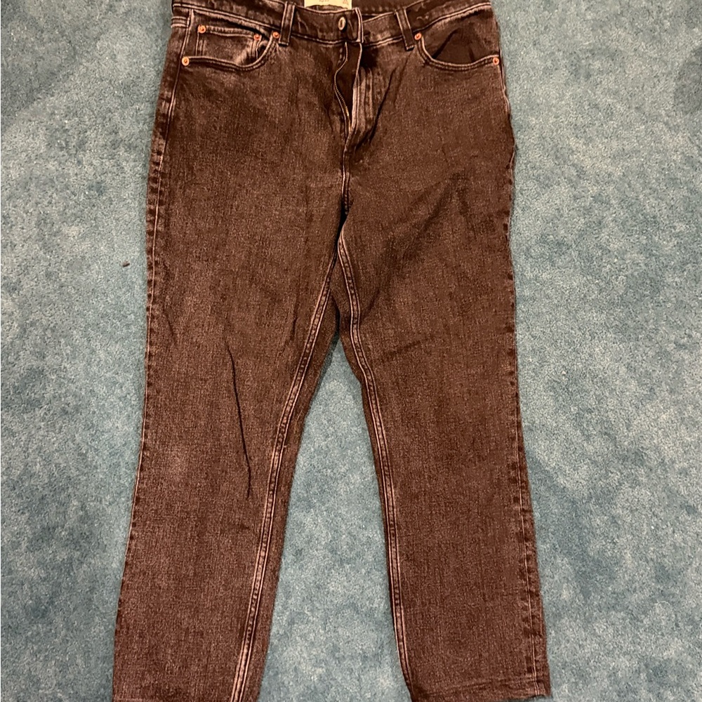 Abercrombie & Fitch Dark Wash High Rise Jeans